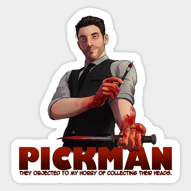 Pickman Sticker by GalooGameLady